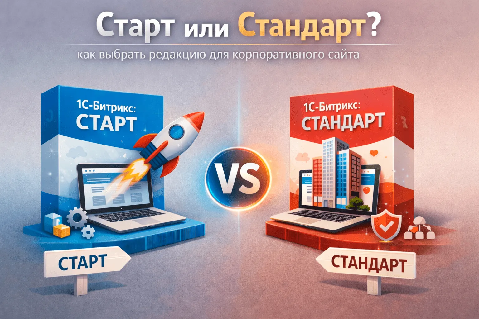 Старт или Стандарт: как выбрать редакцию для корпоративного сайта в Тольятти