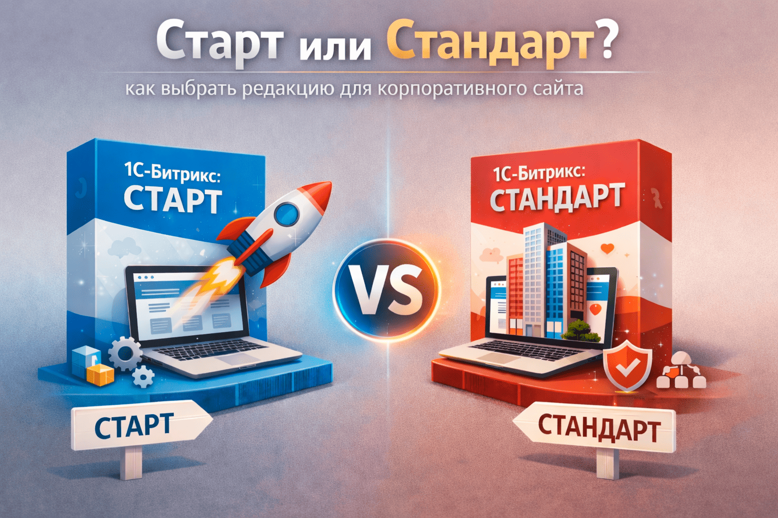Старт или Стандарт: как выбрать редакцию для корпоративного сайта в Тольятти